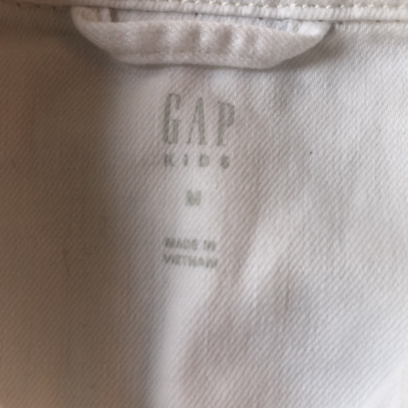 Girl’s White Gap Jean Jacket - Picture 5 of 13